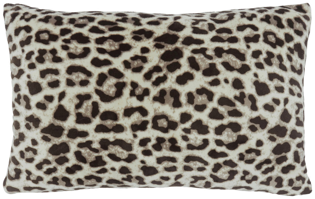 Dekokissen Dekokissen_Short-Plush_Leo - braun/beige (60,00/40,00cm)