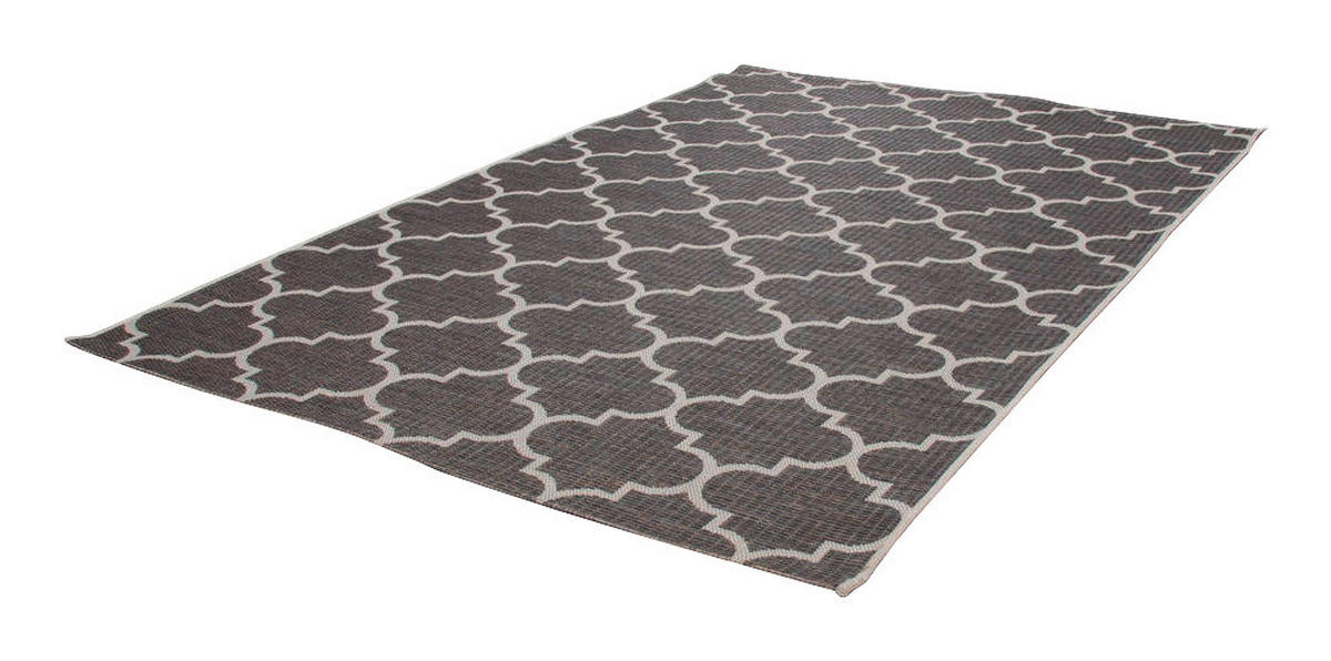 360Living Teppich Indonesia-Bali grau B/L: ca. 80x150 cm Indonesia-Bali - grau (80,00/150,00cm) - 360Living