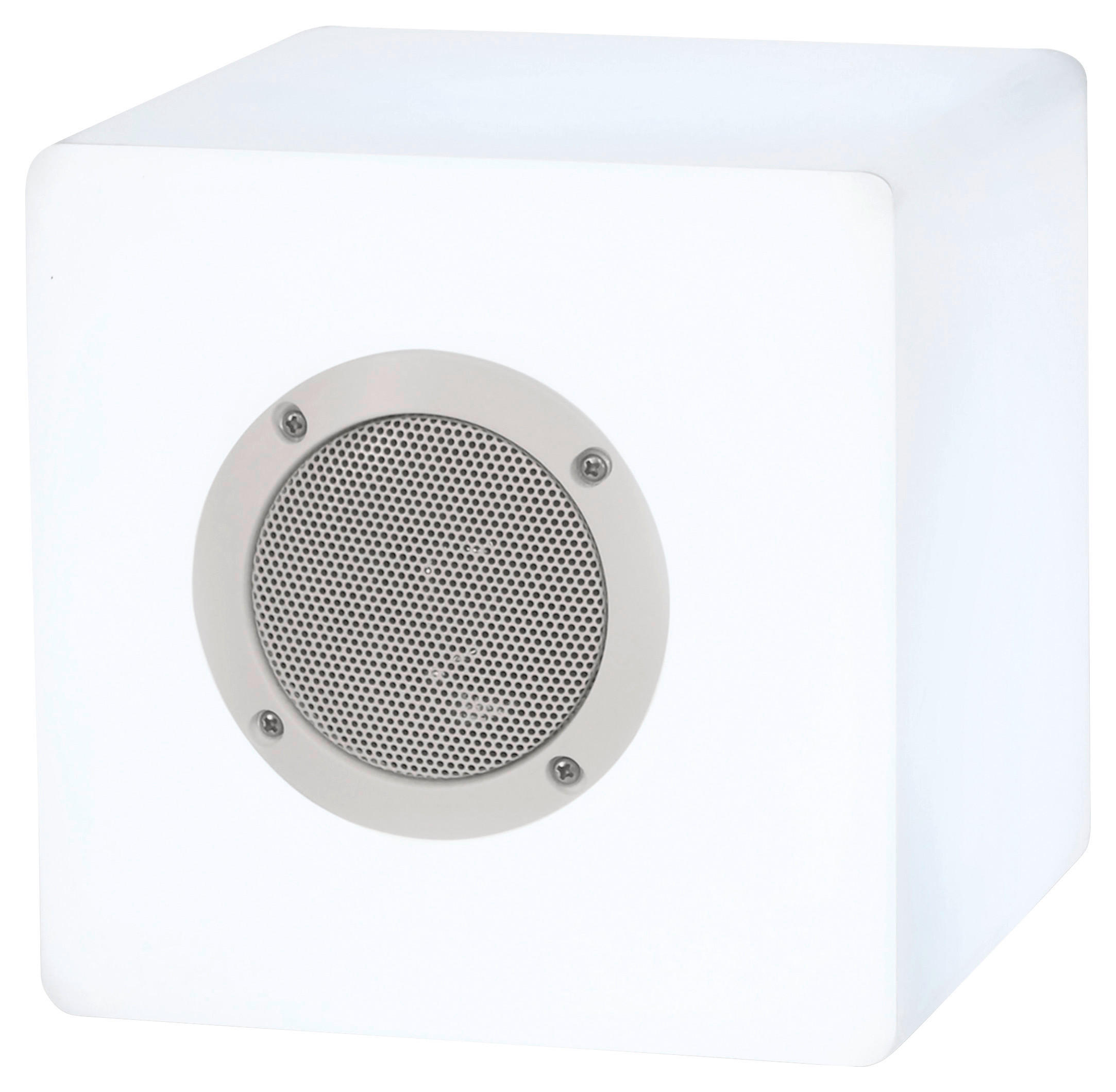 Deko-Würfel mit Bluetooth 5162961 Kunststoff B/H/T: ca. 20x20x20 cm Deko-Würfel mit Bluetooth "Cube" - (20,00/20,00/20,00cm) - Näve Leuchten