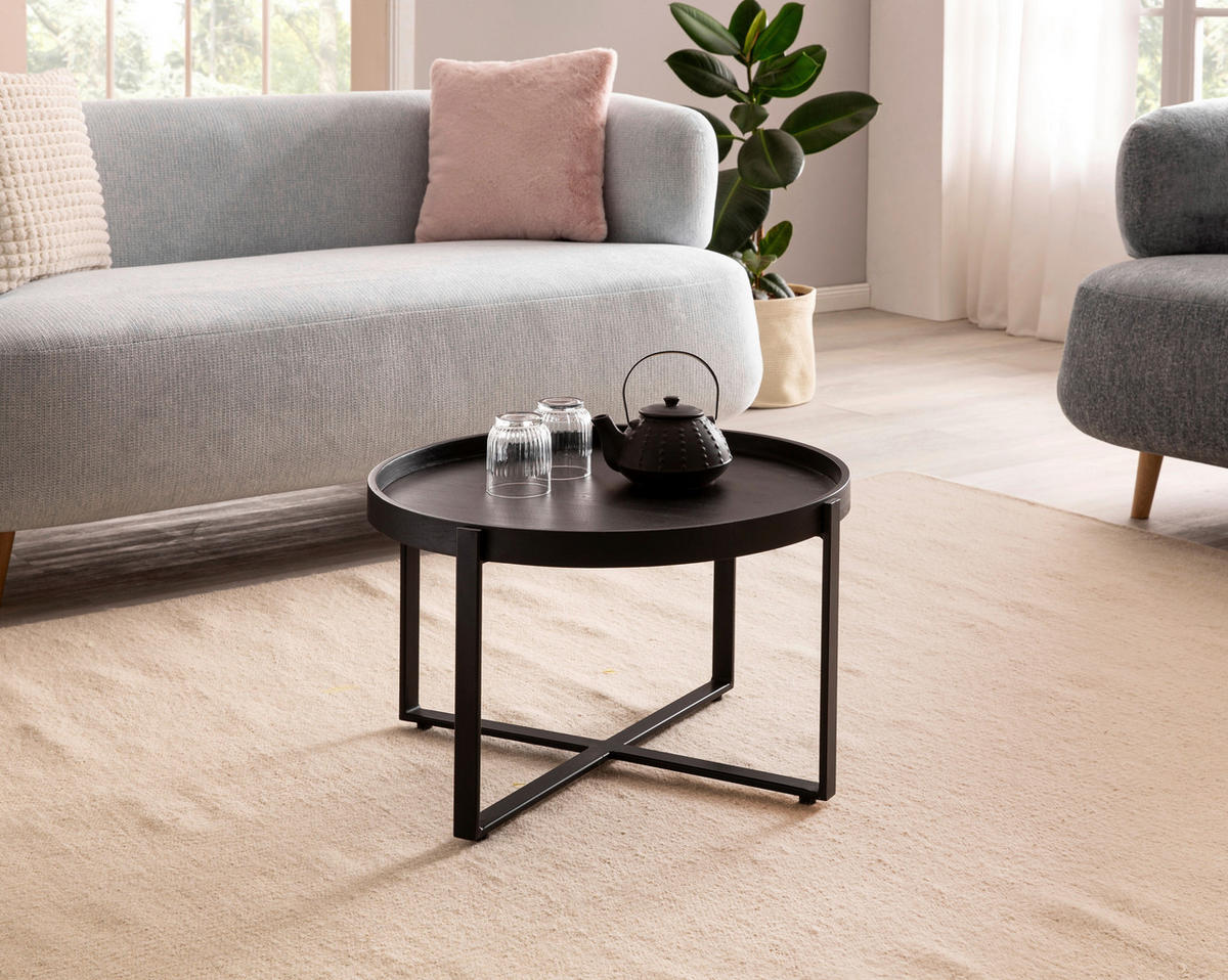 Couchtisch  B/H/T: ca. 60x35x60 cm Couchtisch - (60,00/35,00/60,00cm) - Wohnling