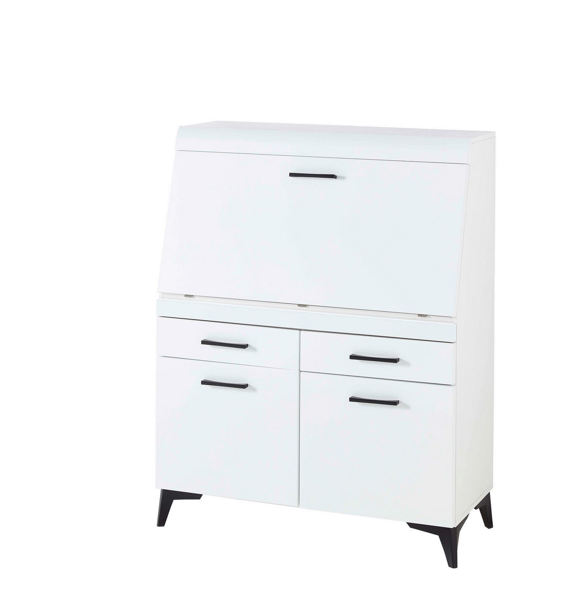 Sekretär Secret weiß matt B/H/T: ca. 98x124x42 cm Secret - weiß (98,00/124,00/42,00cm)