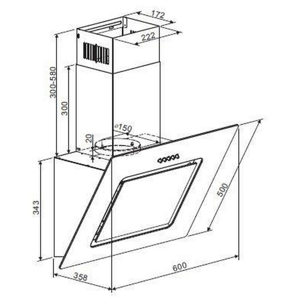 Thumbnail - Respekta Küchenblock Premium grau hochglänzend B/H/T: ca. 345x220,5x60 cm
