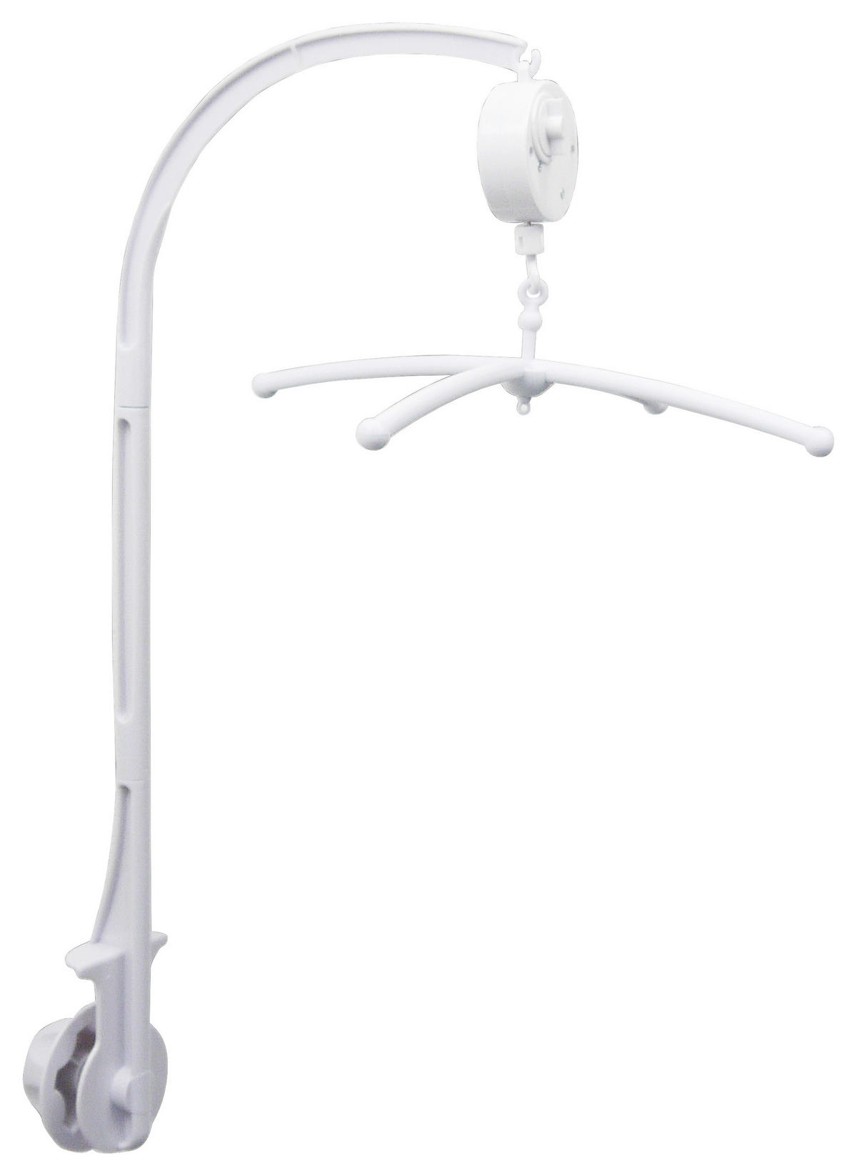Niermann Mobilehalter zum Schrauben B/H/L: ca. 11x6x35 cm zum Schrauben - weiß (35,00/11,00/6,00cm) - Niermann