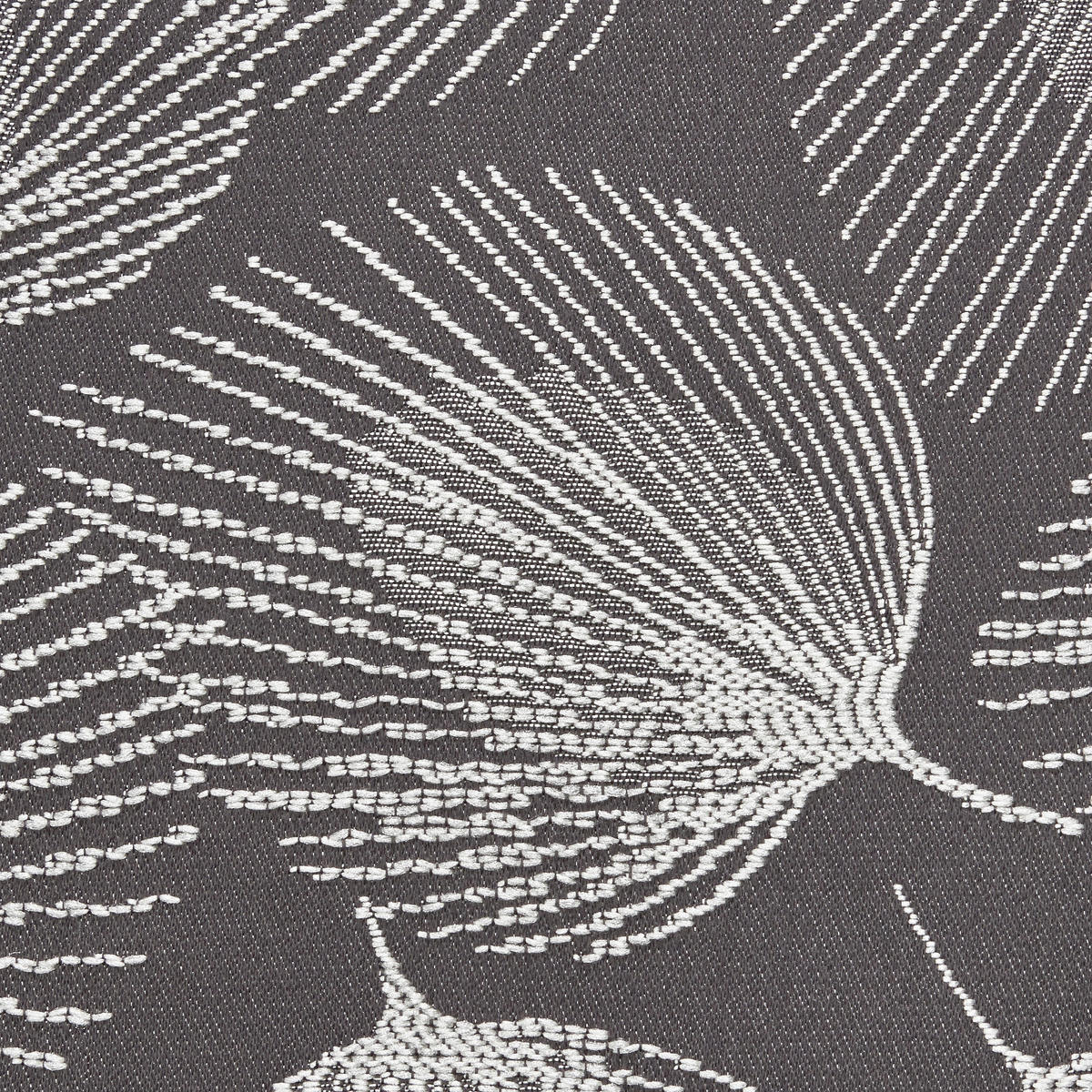 Kombivorhang Claudia grau B/L: ca. 140x245 cm Claudia - silber/grau (140,00/245,00cm)