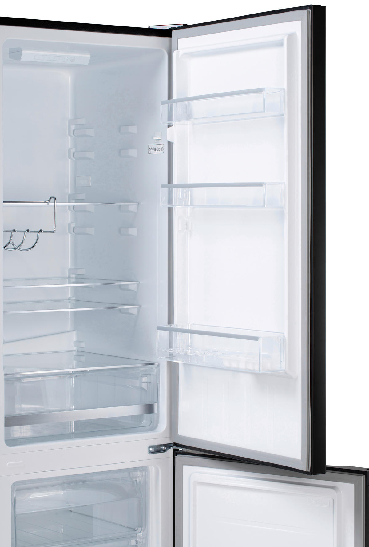 POCOline Kühl-/Gefrierkombination KGK262-176CDIX dark Inox B/H/T: ca. 54x176x55 cm Kühl-/Gefrierkombi KGK 262-176 CDIX - dark Inox (54,00/176,00/55,00cm) - POCOline