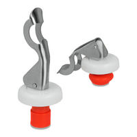 Metaltex Excenterverschluss silber Edelstahl Excenterverschluß_2erSet - silber - Metaltex