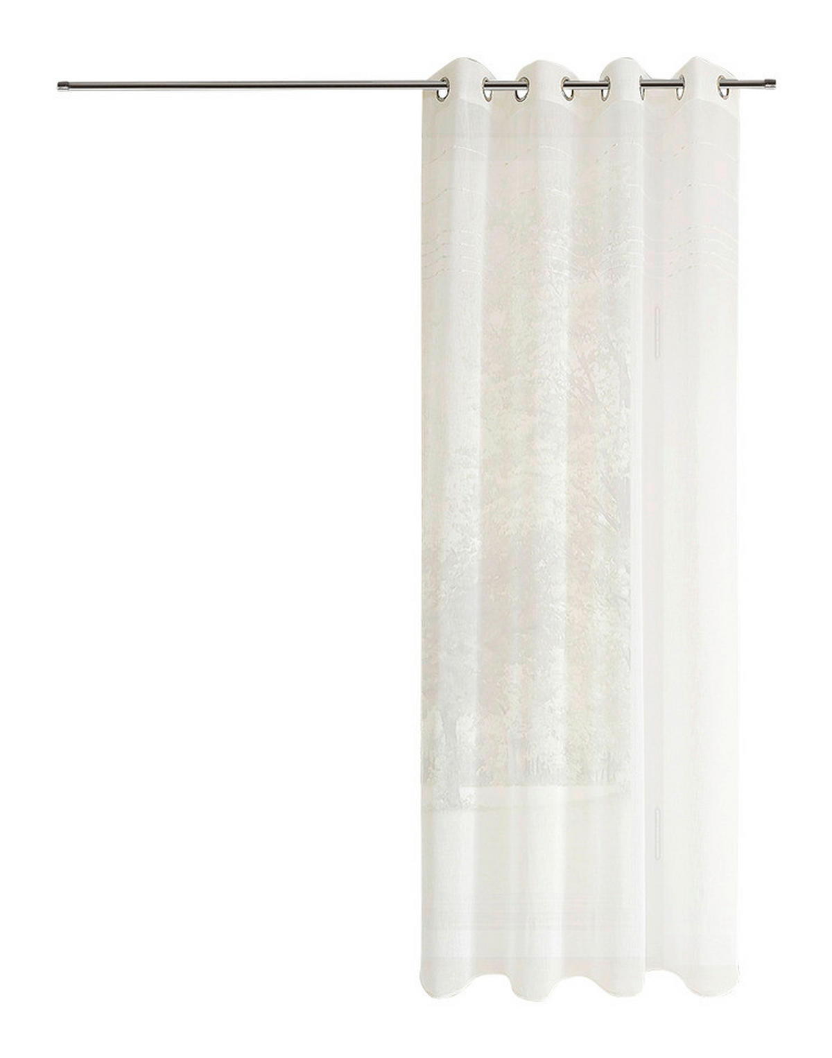 Ösenvorhang Heidelberg offwhite B/L: ca. 140x245 cm Heidelberg - offwhite (140,00/245,00cm)