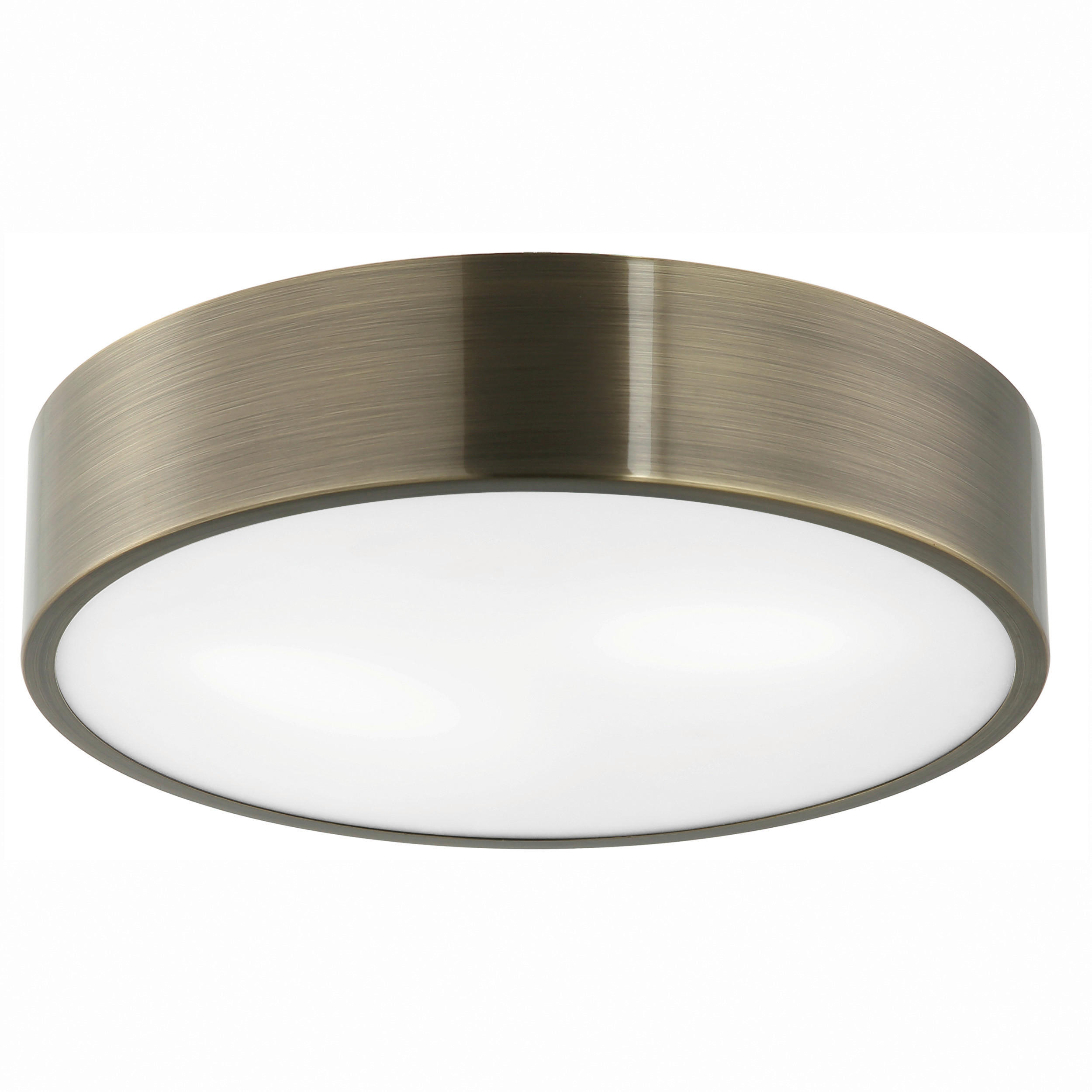 Lamkur Deckenleuchte platin Stahl B/H/L: ca. 37x8x37 cm E27 2 Brennstellen DANTE - platin (37,00/37,00/8,00cm) - Lamkur