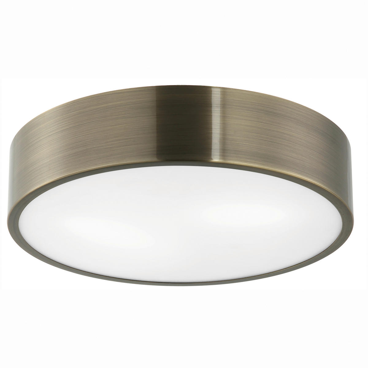 Lamkur Deckenleuchte platin Stahl B/H/L: ca. 37x8x37 cm E27 2 Brennstellen DANTE - platin (37,00/37,00/8,00cm) - Lamkur