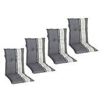 Madison Auflage Garden grau Polyester B/H/L: ca. 105x8x50 cm Garden - grau (50,00/105,00/8,00cm) - Madison