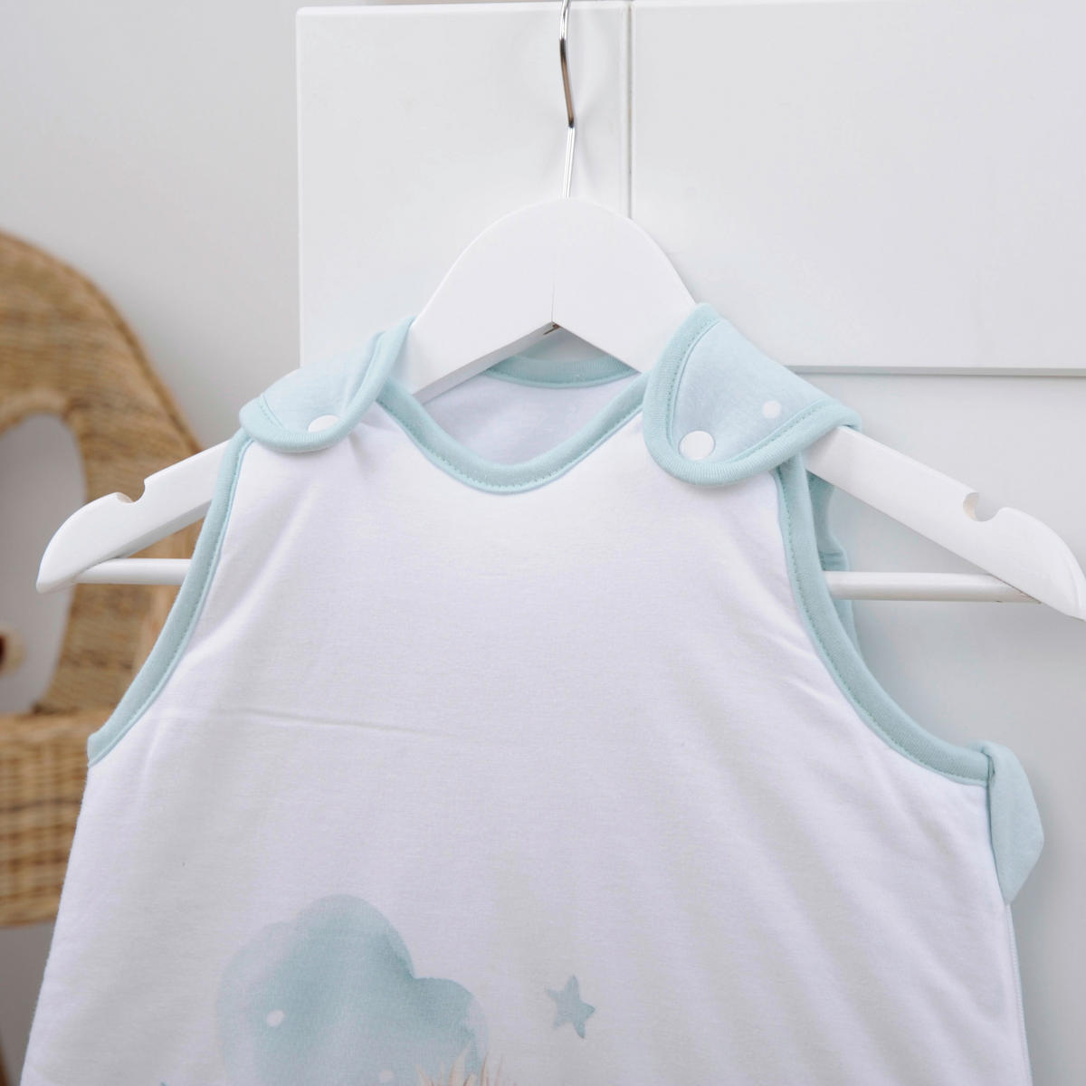babybest Baby-Schlafsack B/L: ca. 45x70 cm Baby-Schlafsack Kleiner Igel - braun/weiß (45,00/70,00cm) - babybest