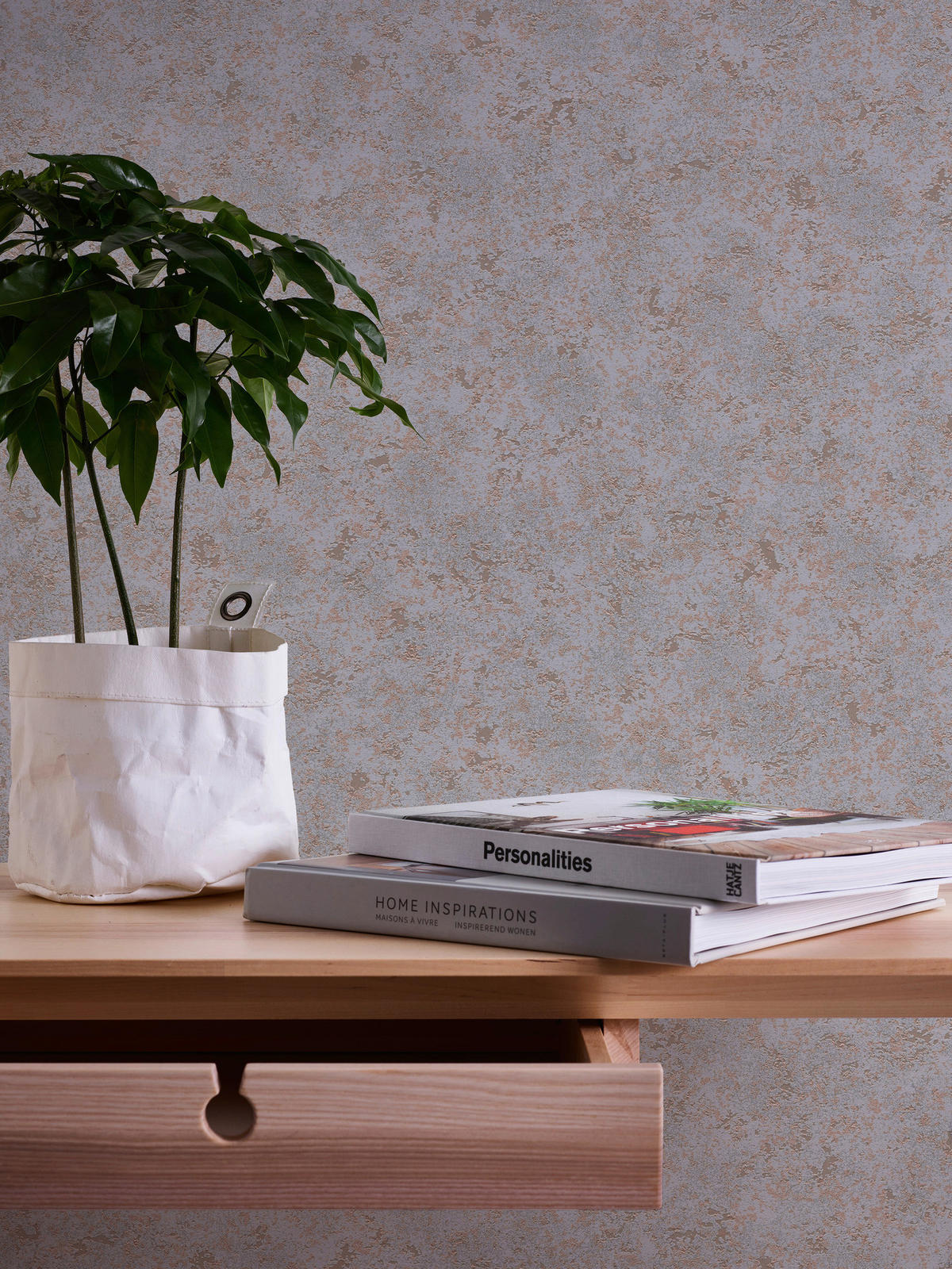 A.S.Creation Vliestapete Attractive Uni braun B/L: ca. 53x1005 cm Attractive - braun (53,00/1005,00cm) - A.S.Creation