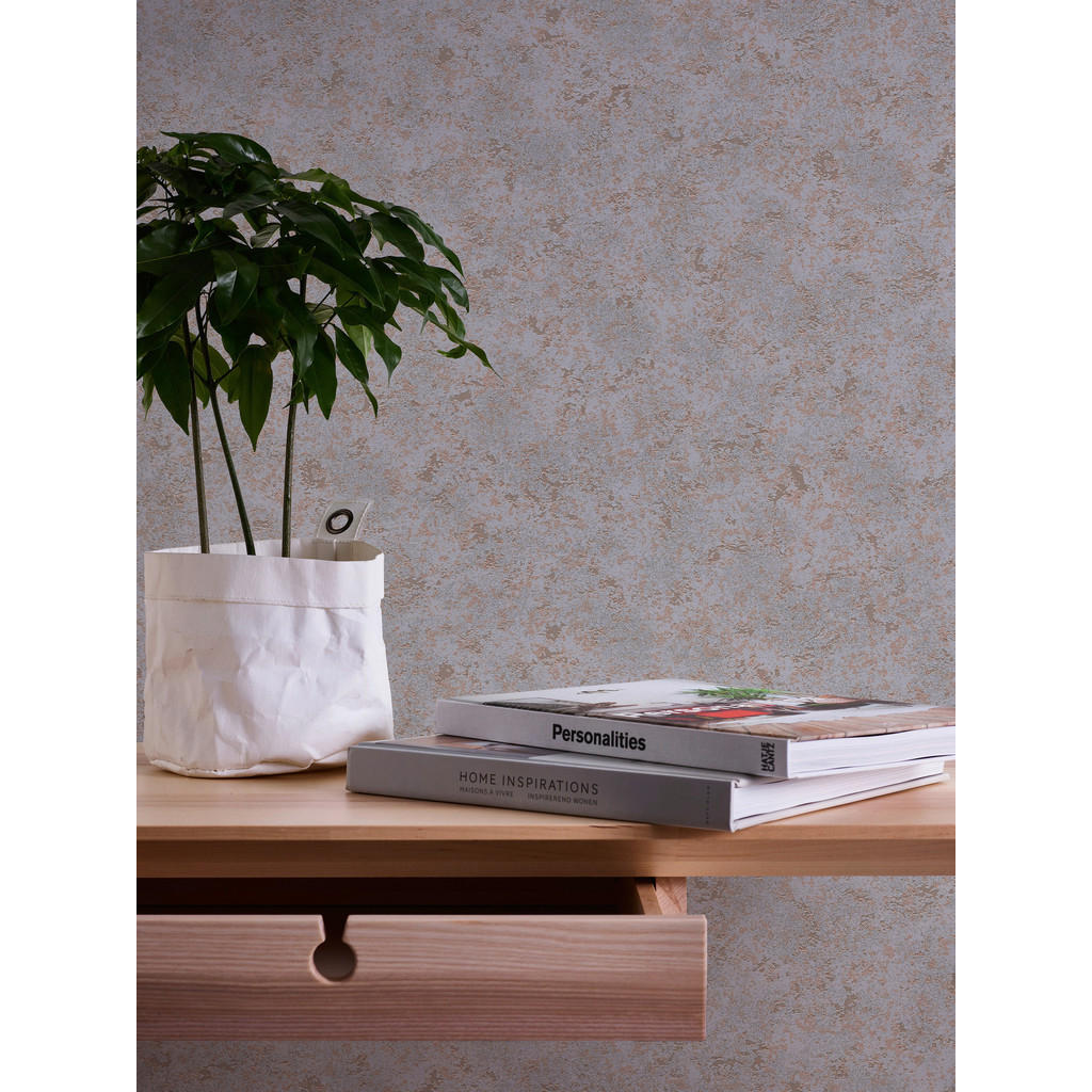 Thumbnail - A.S.Creation Vliestapete Attractive Uni braun B/L: ca. 53x1005 cm