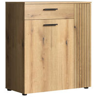 Schuhkommode Pure Bliss Eiche Evoke Oak Nachbildung B/H/T: ca. 80x89x36 cm Pure Bliss - Eiche (80,00/89,00/36,00cm)