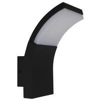 LED-Außenwandleuchte 1226097 schwarz weiß B/H/L: ca. 19,8x13,4x8,4 cm LED Außenwandleuchte "Orbis" - weiß/schwarz (8,40/19,80/13,40cm) - Näve Leuchten