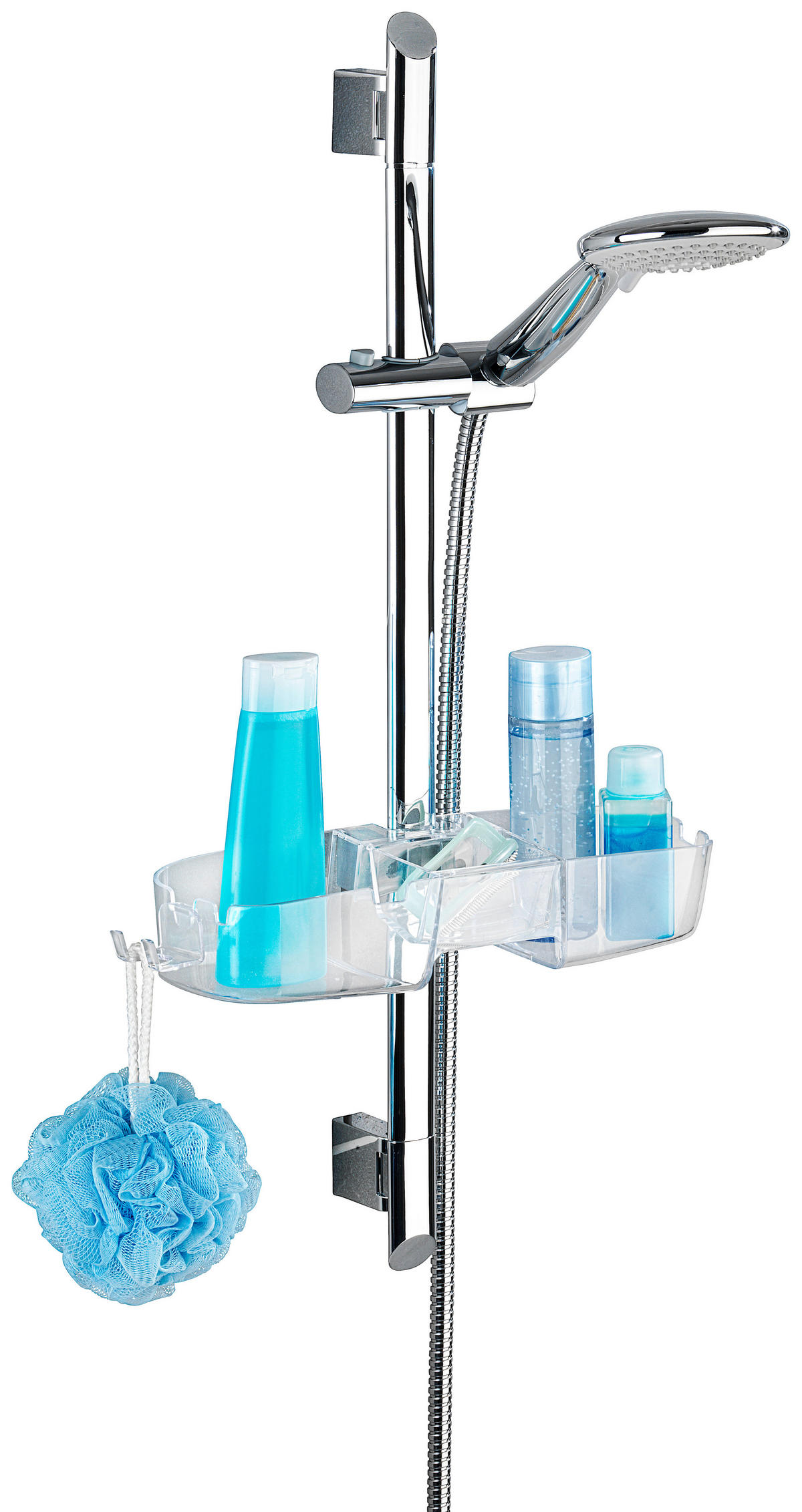 Duschstange Kunststoff Duschstangencaddy_Premium_Wenko - (36,00/7,50/12,00cm) - Wenko
