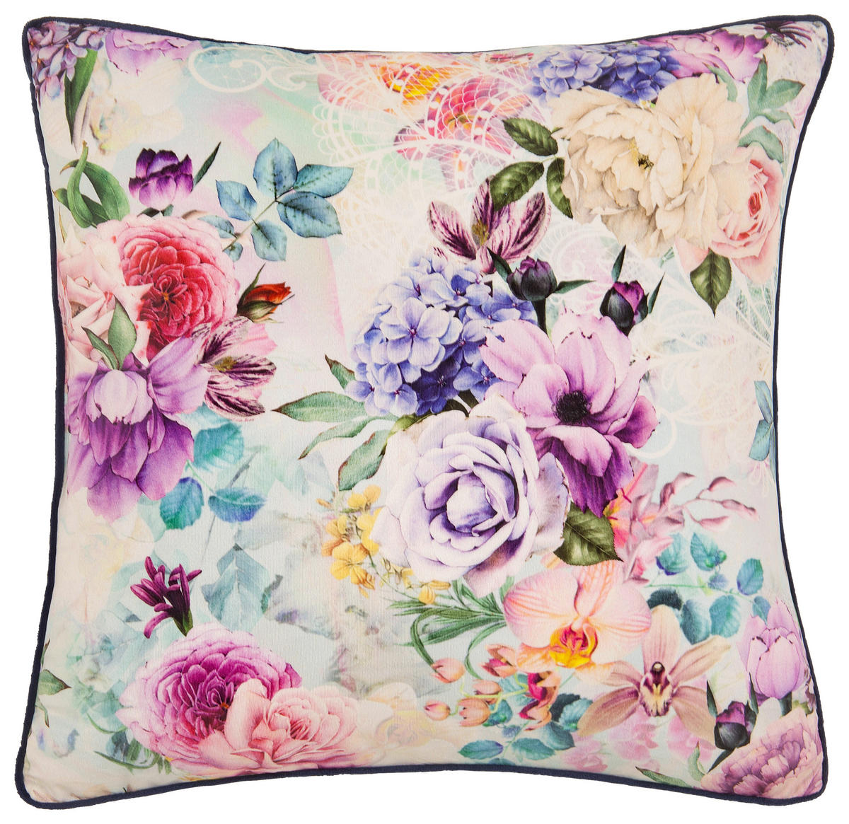 Dekokissen Anamin Polysamt Anamin - Multi (48,00/48,00cm) - Descanso