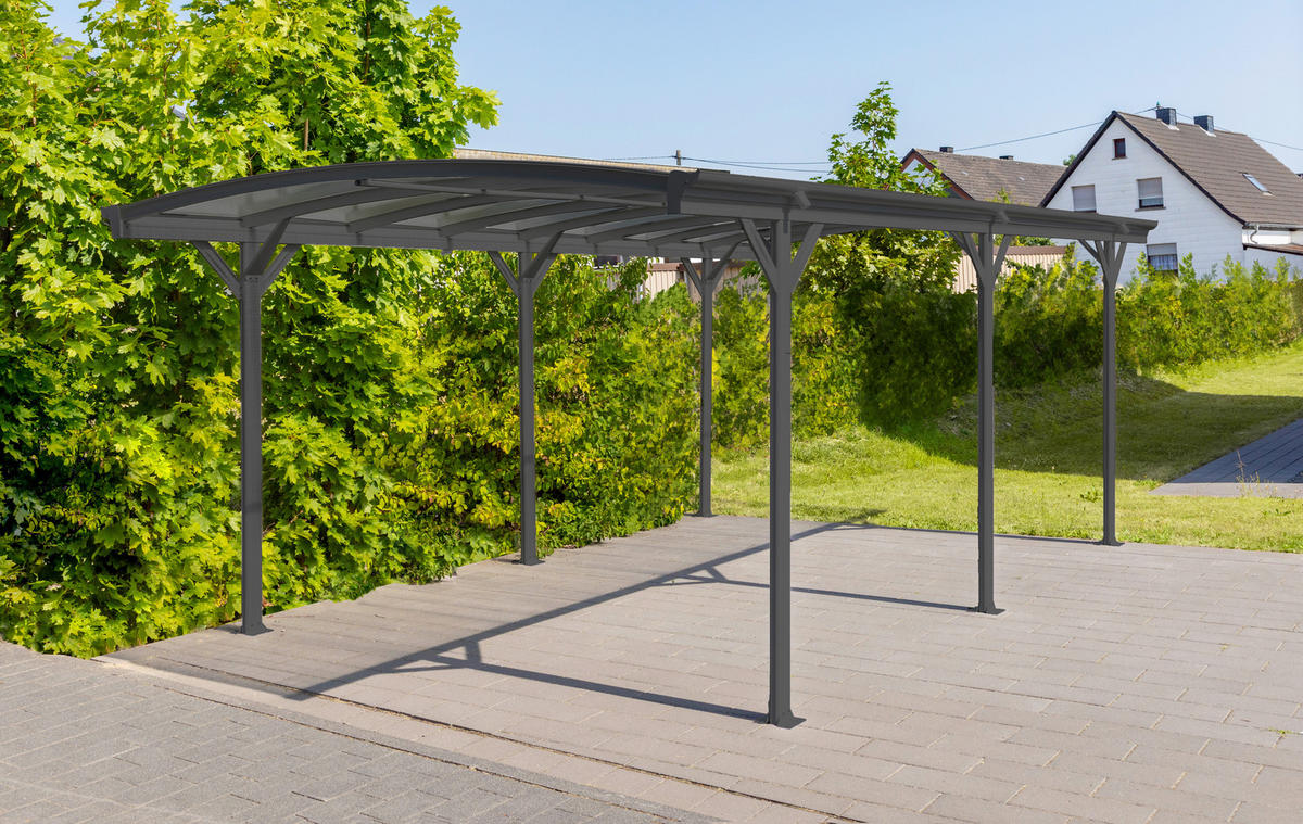 Westmann Carport 15m² B/H/L: ca. 300x220x505 cm 15m² - (505,00/300,00/220,00cm) - Westmann