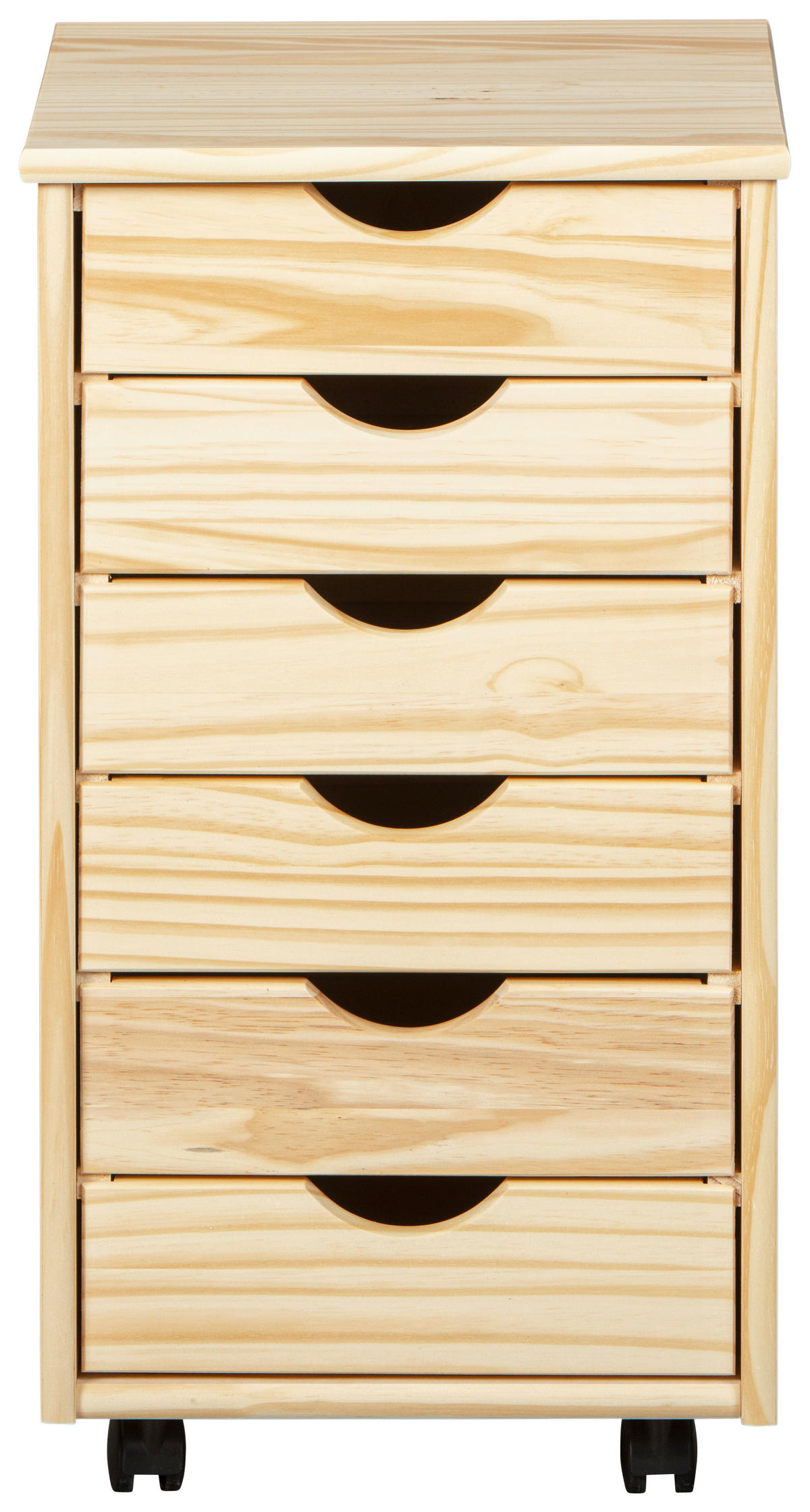Rollcontainer Nils natur B/H/T: ca. 35x65x40 cm Nils - natur (35,00/65,00/40,00cm) - Inter Link