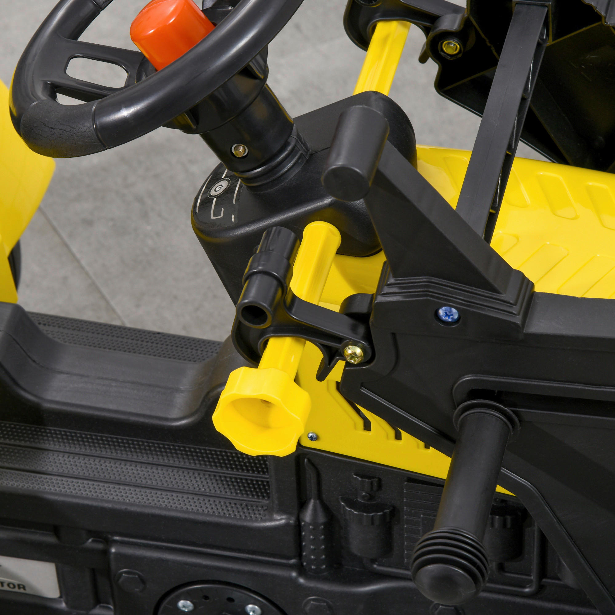 HOMCOM Kinder-Fahrzeug Trettraktor - HOMCOM