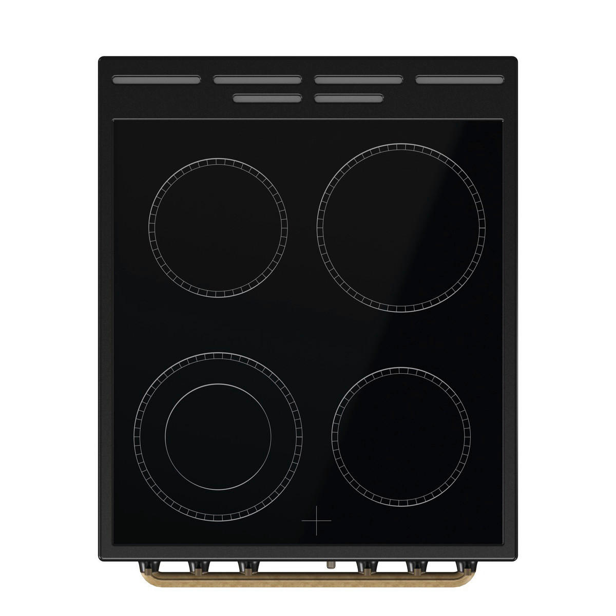 Gorenje Stand-Elektroherd GECS5B70CLB schwarz B/H/T: ca. 50x85x60 cm Stand-Elektroherd GECS5B70CLB - schwarz (50,00/85,00/60,00cm) - Gorenje