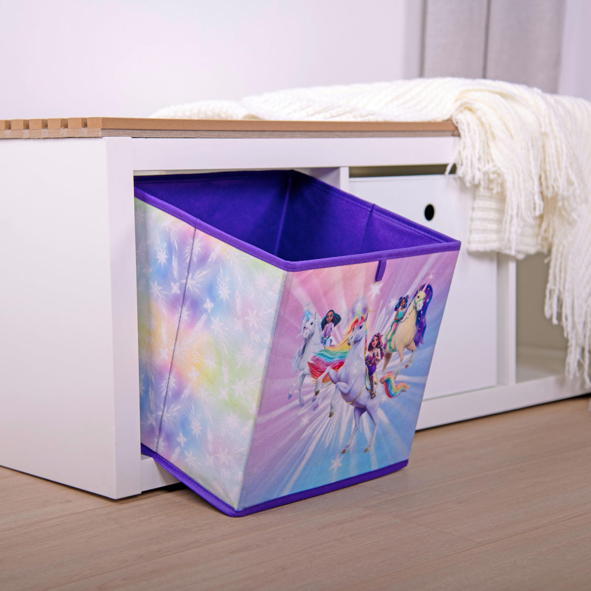 Unicorn Academy Aufbewahrungsbox bunt B/L: ca. 30x30 cm Aufbewahrungsbox Unicorn Academy - bunt (30,00/30,00cm) - Unicorn Academy