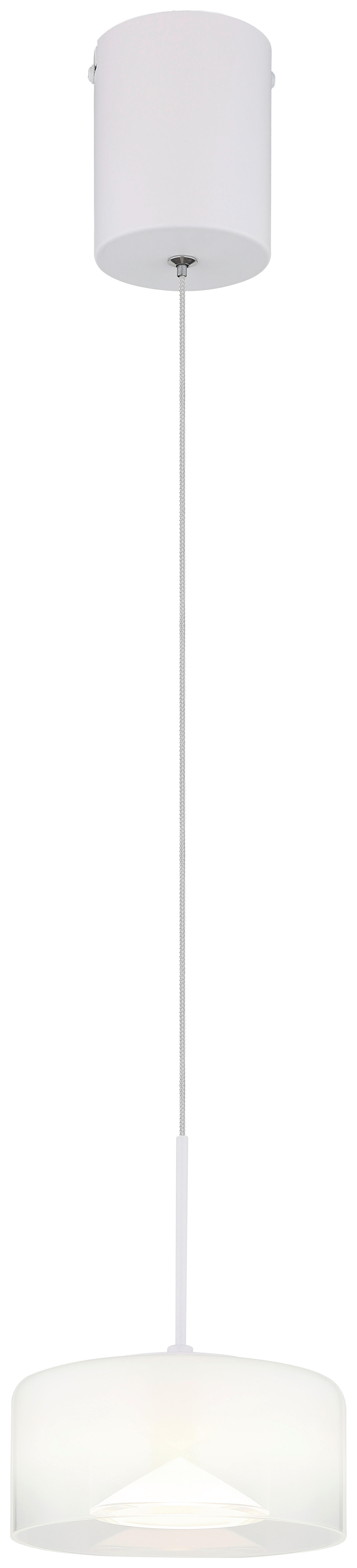 GLOBO Pendelleuchte BELINDA - weiß/Opal (15,00/150,00cm) - GLOBO