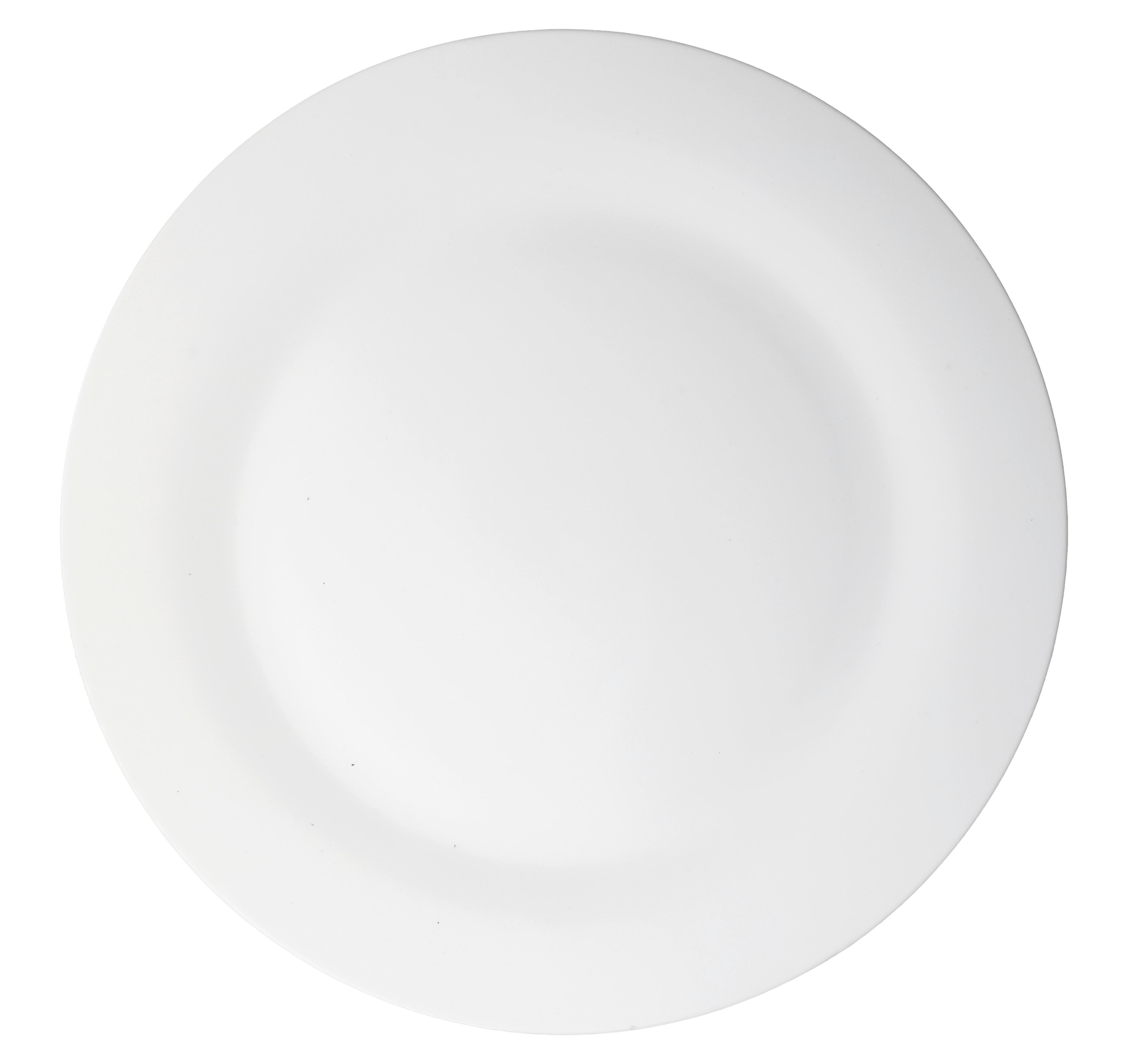 MICHELINO Essteller weiß Porzellan D: ca. 27 cm Essteller_Amelie flach - weiß (27,00cm) - MICHELINO