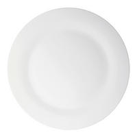 MICHELINO Essteller weiß Porzellan D: ca. 27 cm Essteller_Amelie flach - weiß (27,00cm) - MICHELINO
