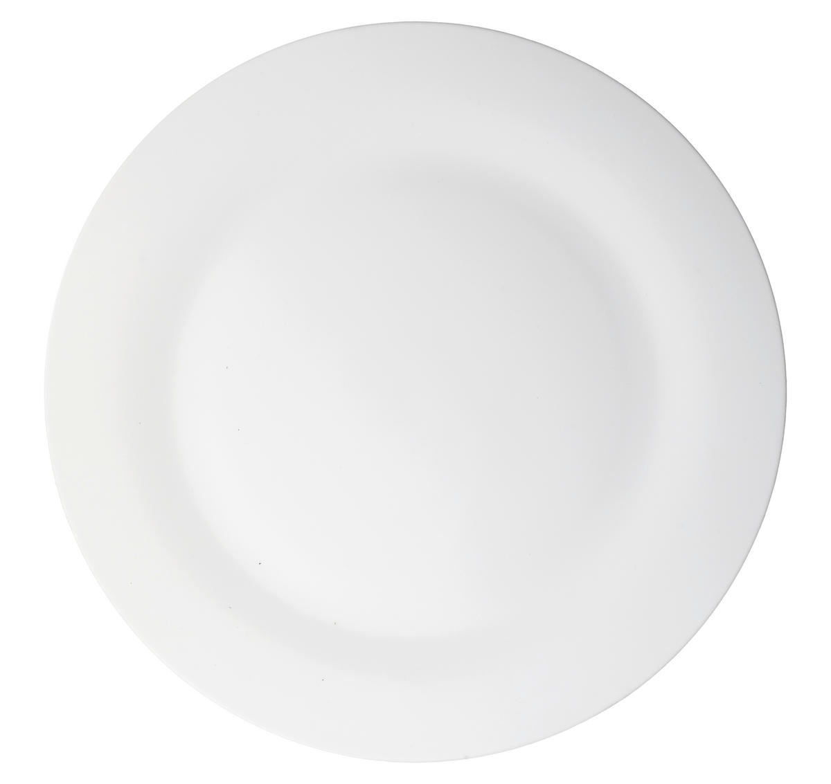 MICHELINO Essteller weiß Porzellan D: ca. 27 cm Essteller_Amelie flach - weiß (27,00cm) - MICHELINO
