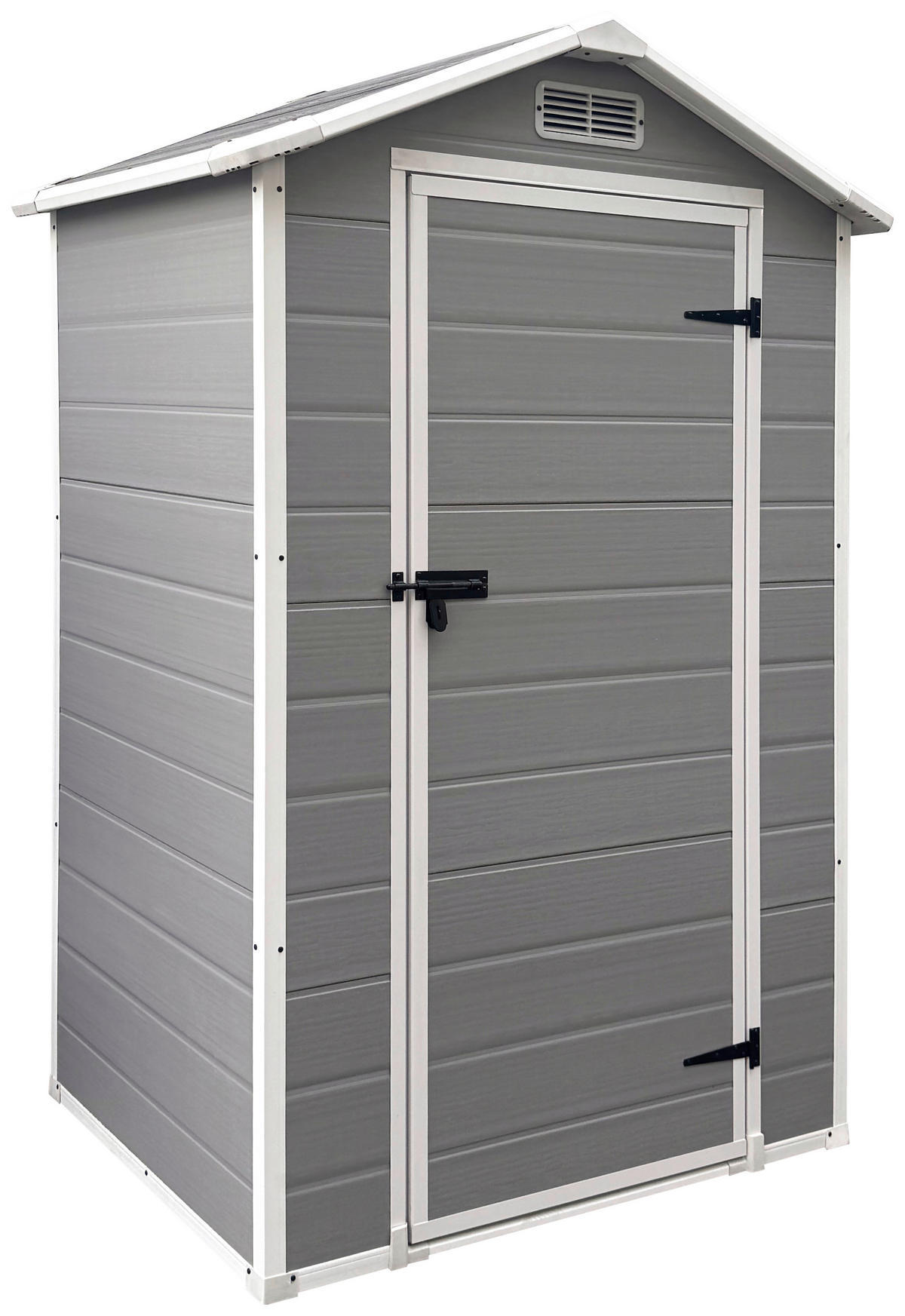 POCOline Gartenhaus Basic grau Basic - weiß/grau - POCOline