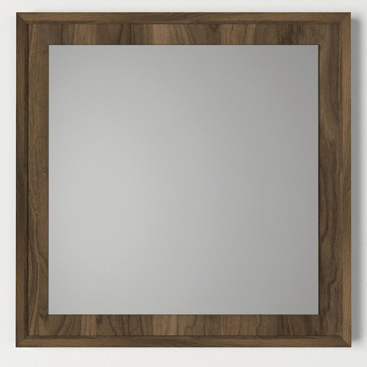 Wandspiegel Oscar walnuss Nachbildung B/H/T: ca. 61,2x61,2x2 cm Oscar - walnuss (61,20/61,20/2,00cm) - moebel17