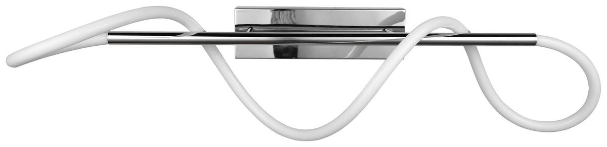 Reality LED-Deckenleuchte R62361106 Argos weiß Chrom Acryl Metall B/H/T: ca. 105x30x34 cm 1 Brennstellen Argos - weiß/Chrom (105,00/30,00/34,00cm) - Reality