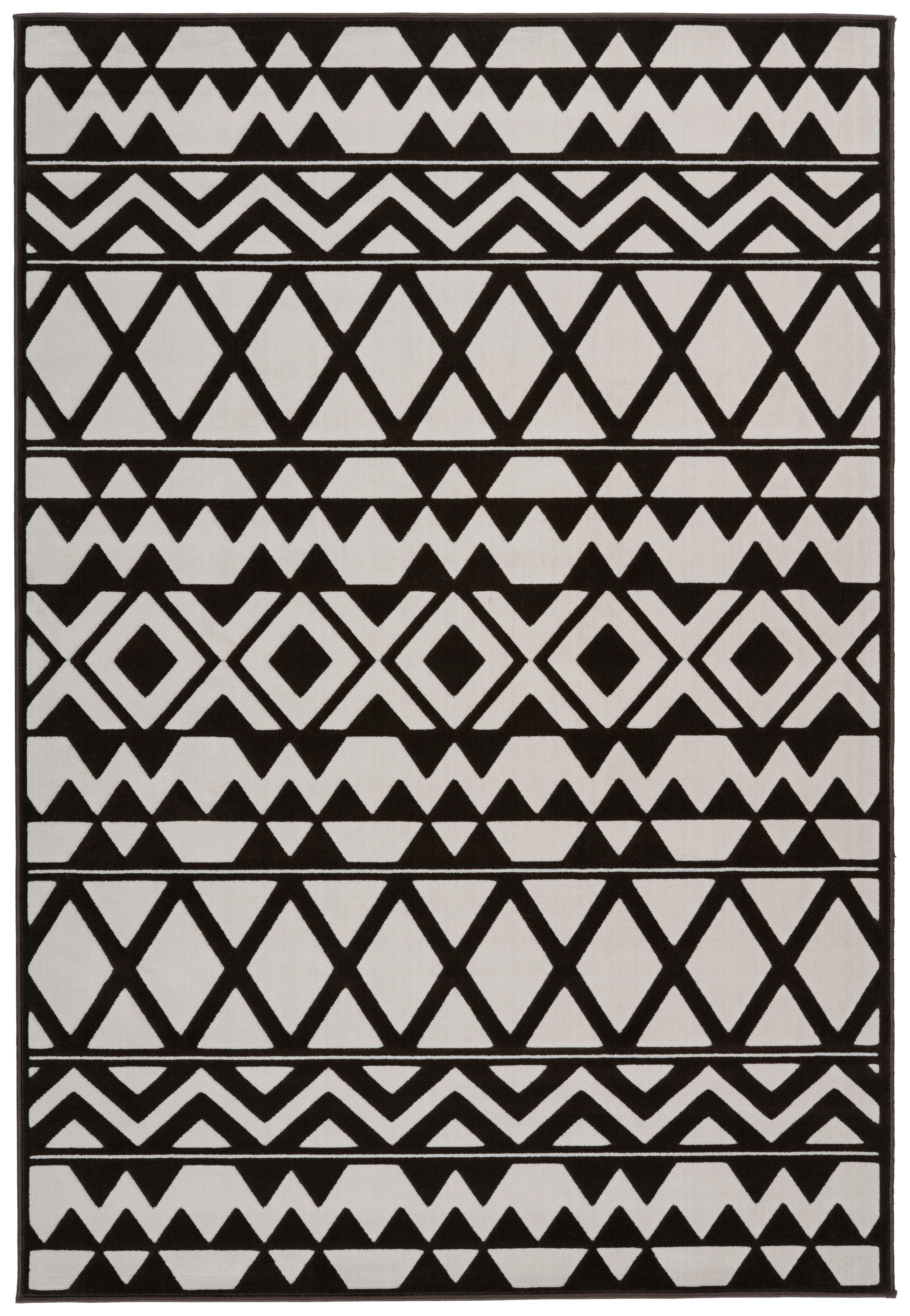 Kayoom Kurzflorteppich Esperanto 725 braun B/L: ca. 120x170 cm Esperanto 725 - braun/creme (120,00/170,00cm) - Kayoom
