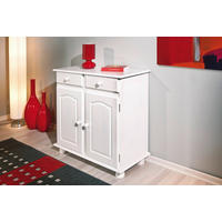 Kommode Lovi weiß lackiert B/H/T: ca. 88x87x43 cm Lovi - weiß (88,00/87,00/43,00cm) - Inter Link
