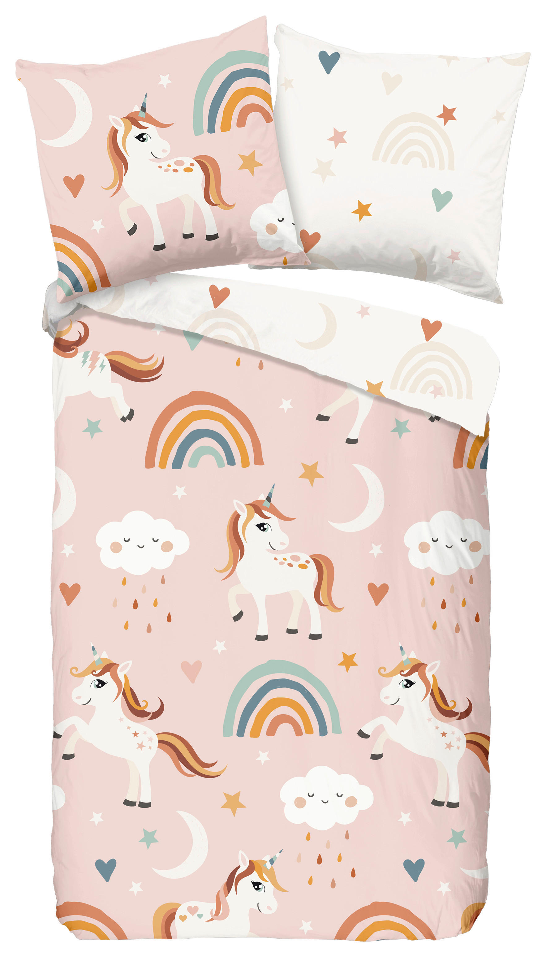 Bettwäsche Aina Multi Polyester B/L: ca. 135x200 cm Aina - Multi (135,00/200,00cm) - Pure