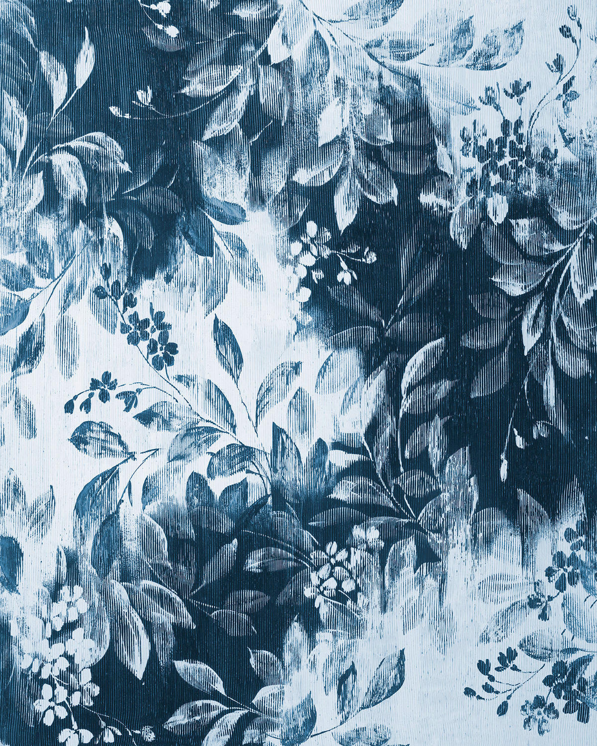 Komar Fototapete Idyllic Indigo B/L: ca. 200x250 cm Idyllic Indigo - (200,00/250,00cm) - Komar