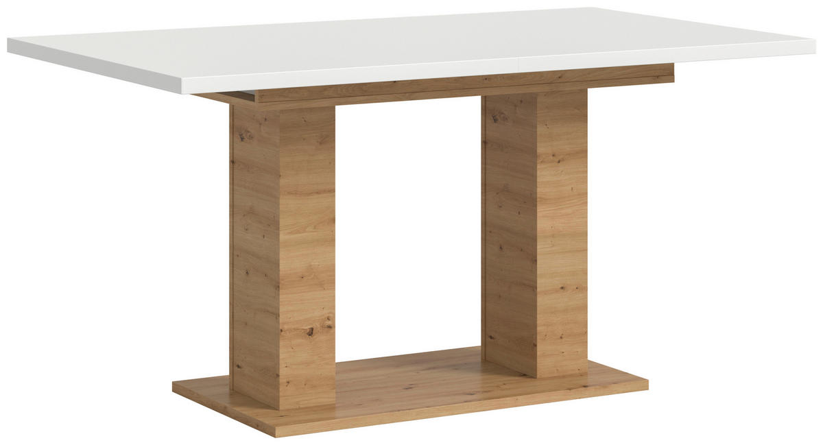 Esstisch MOTION weiß Artisan Nachbildung B/H/T: ca. 150x76x90 cm MOTION - weiß (150,00/76,00/90,00cm) - xonox.home