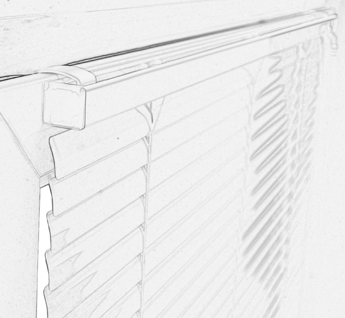 Alu-Jalousie weiß B/L: ca. 95x175 cm Alu-Jalousie - weiß (95,00/175,00cm)
