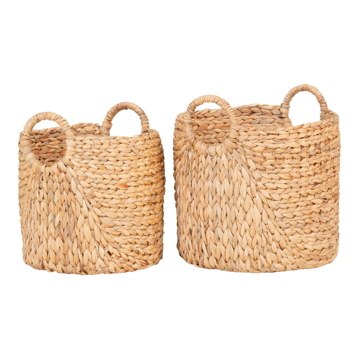 Aufbewahrungskorb 2er Set Passo natur Wasserhyazinthe Passo - natur