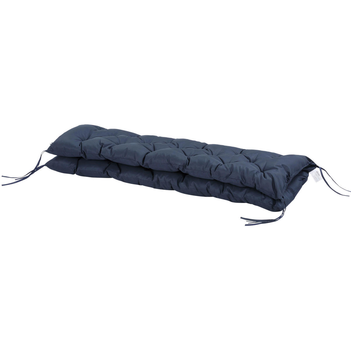 Outsunny Bankauflage blau Polyester B/H/L: ca. 150x8x98 cm Bankauflage - blau (98,00/150,00/8,00cm) - Outsunny