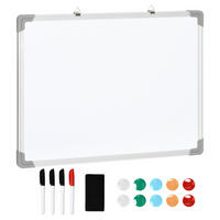 HOMCOM Wandboard Whiteboard - weiß (45,00/1,80/60,00cm) - HOMCOM