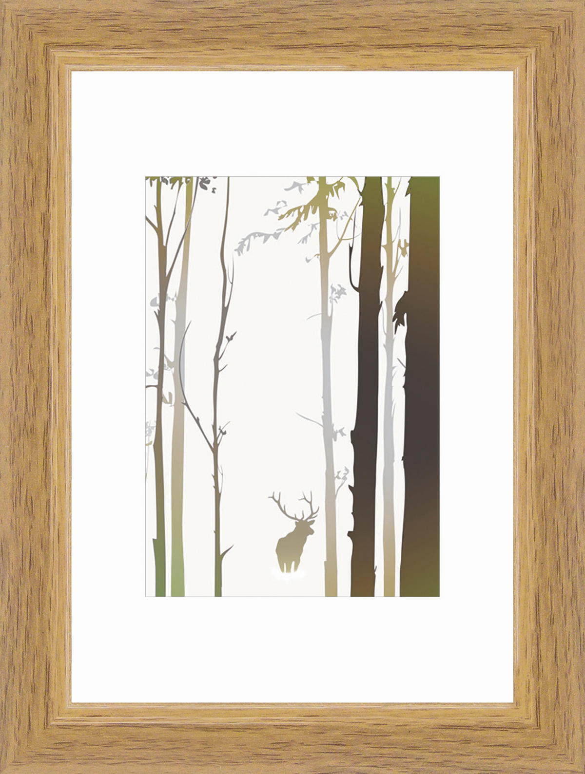 Bilderrahmen Eiche Holz B/H/L: ca. 10,5x15x2 cm Holzrahmen_Modern 10,5x15 - Eiche (2,00/10,50/15,00cm)