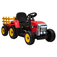 HOMCOM Kinderauto rot B/H/L: ca. 50x136,5x52,5 cm Kinderfahrzeuge - rot (52,50/50,00/136,50cm) - HOMCOM