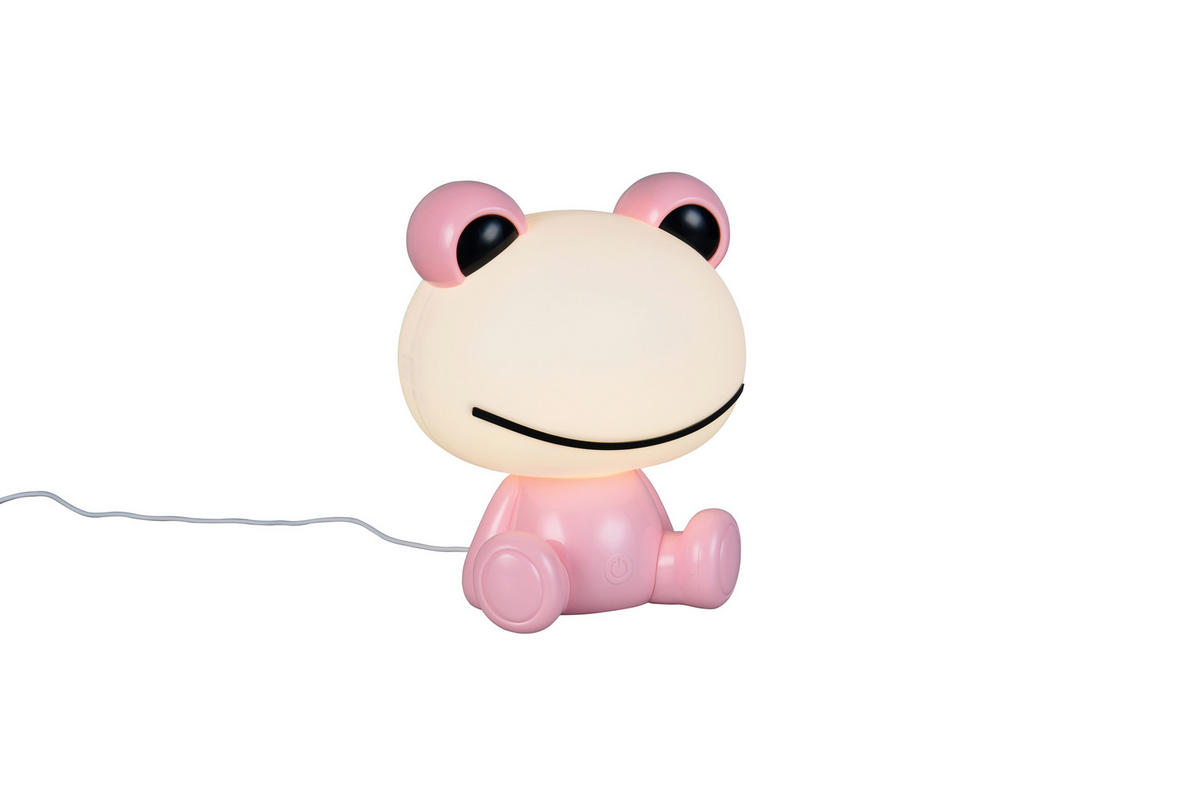 Reality LED Tischleuchte HOPPER pink Kunststoff B/H/T: ca. 19,5x24,5x16,5 cm 1 Brennstellen Hopper - pink (19,50/24,50/16,50cm) - Reality