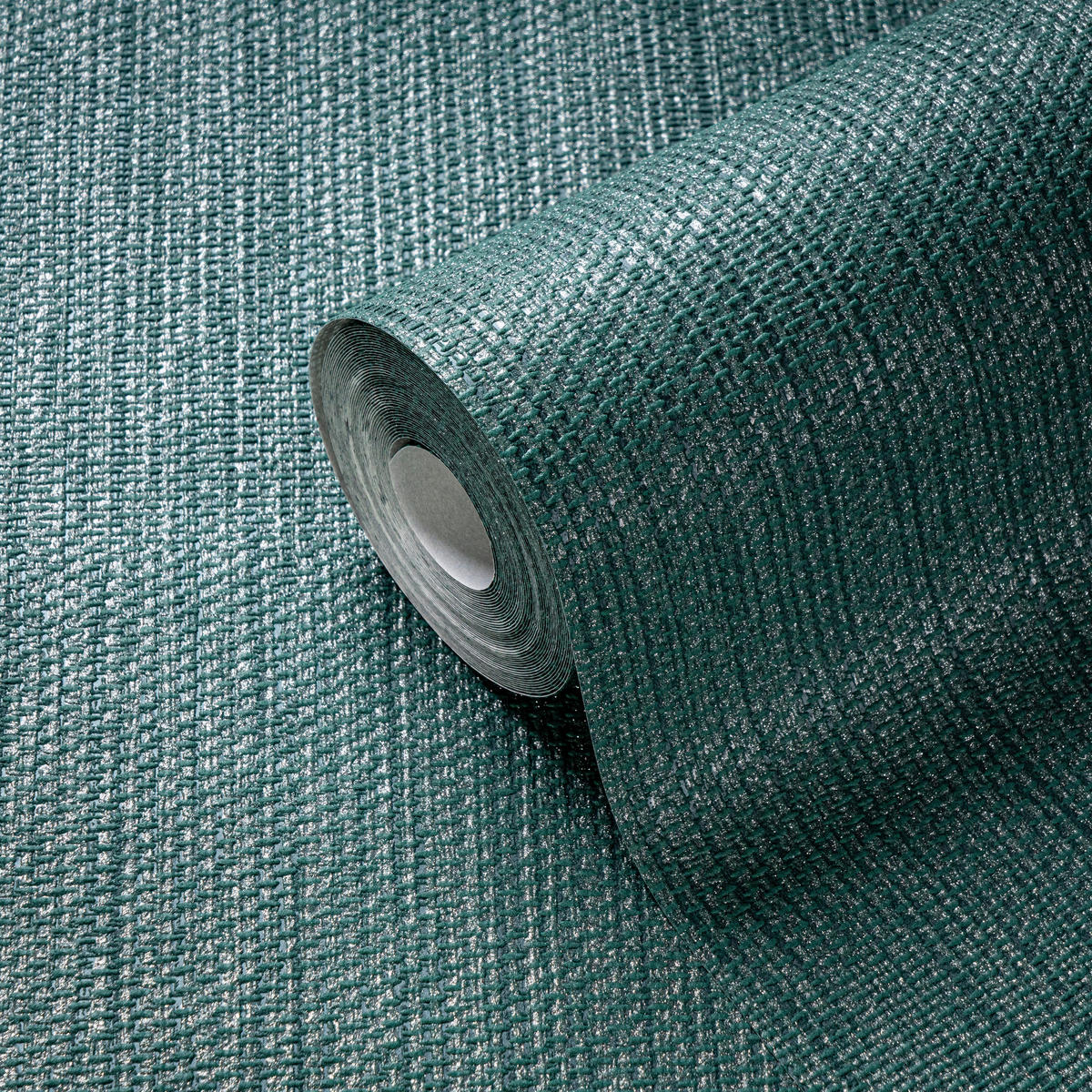 A.S.Creation Vliestapete dunkelgrün B/H/D: ca. 53x1005x9,4 cm Vliestapete - dunkelgrün (9,40/1005,00cm) - A.S.Creation