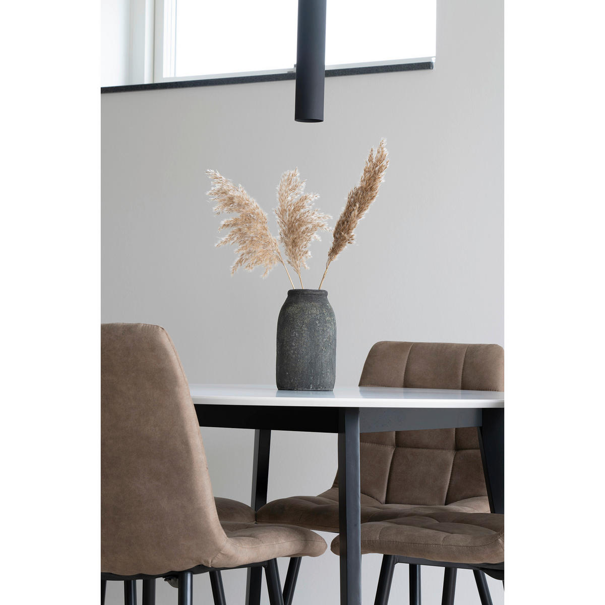 Housenordic Pendelleuchte 6409107 schwarz Stahl L/D: ca. 120x6 cm GU10 1 Brennstellen Pendelleuchte_Paris - schwarz (6,00cm) - Housenordic