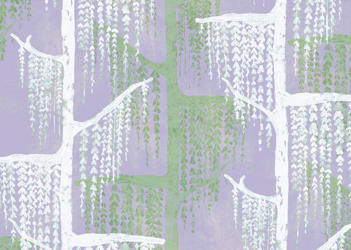 Komar Fototapete Crazy Willow B/L: ca. 350x250 cm Crazy Willow - (350,00/250,00cm) - Komar