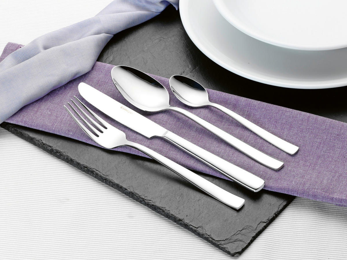 Besteckset Leandra Edelstahloptik Edelstahl 24 tlg. Leandra - Edelstahloptik