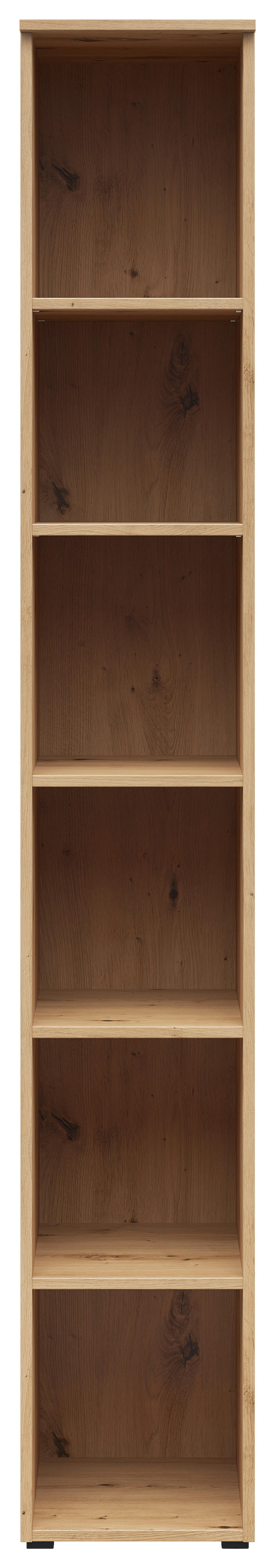 Regal Multi-Stauraum Typ 7 Eiche Artisan Nachbildung B/H/T: ca. 30x195x40 cm Multi-Stauraum Typ 7 - Eiche (30,00/195,00/40,00cm)
